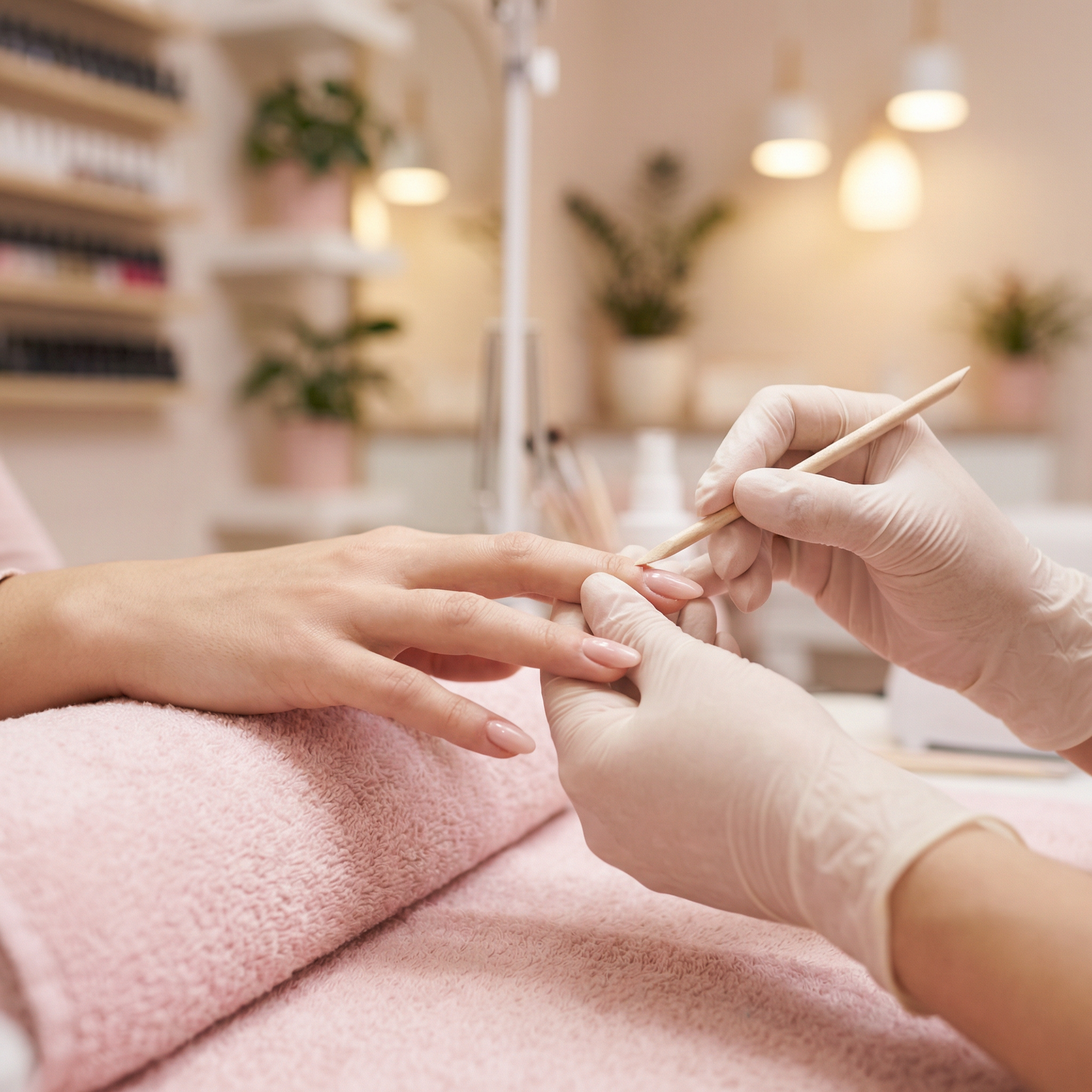 ネイルケア施術